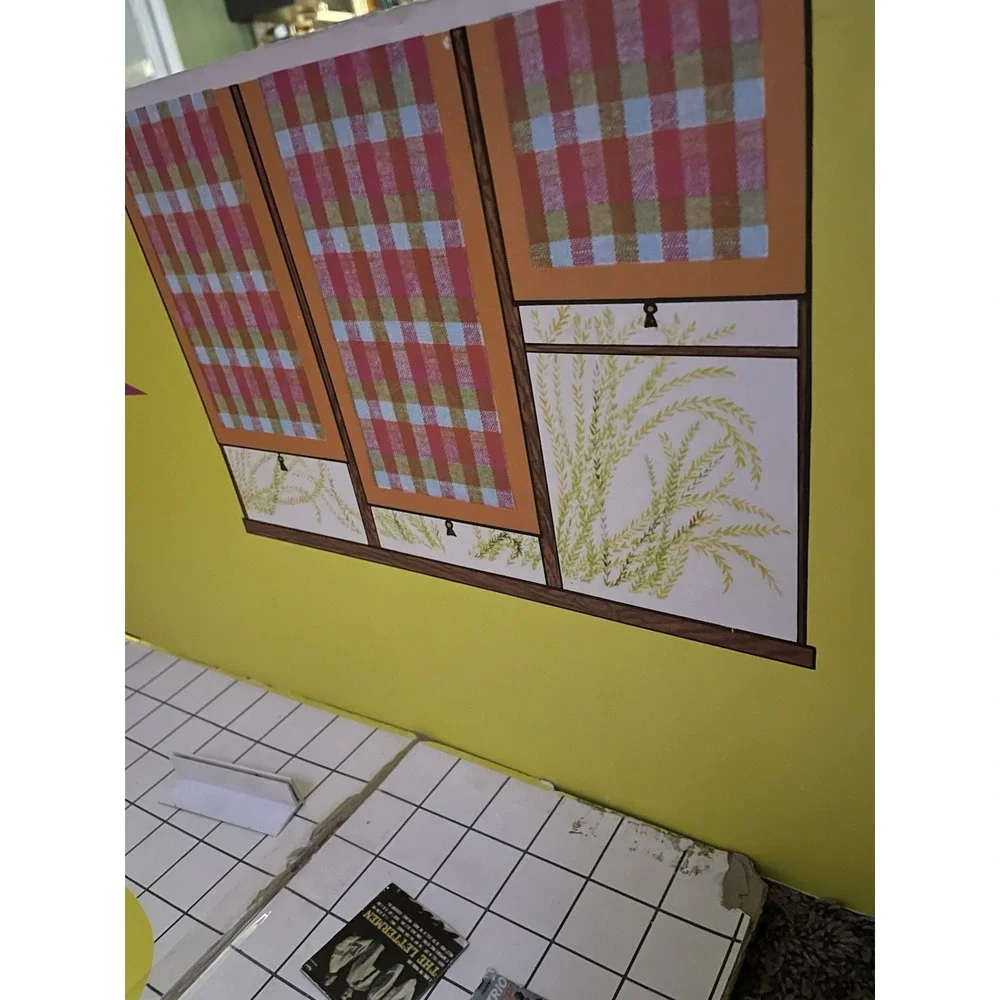 1962 Mattel Barbie Dream House With Furniture / Vinyls/ Pennant/ Photo- Fold‎ Up